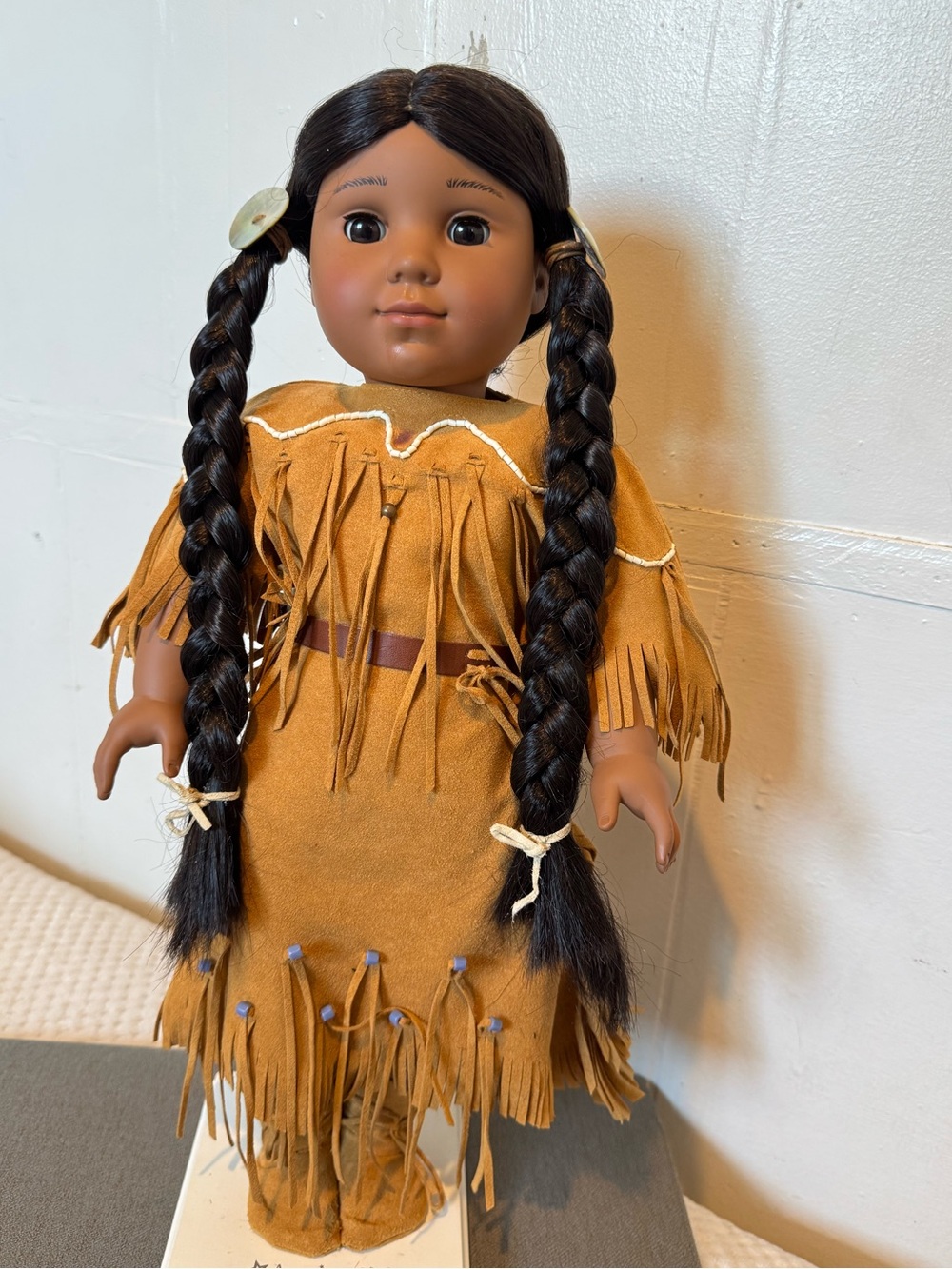 Pleasant Company American Girl Kaya Doll 18" Native American Original Dress